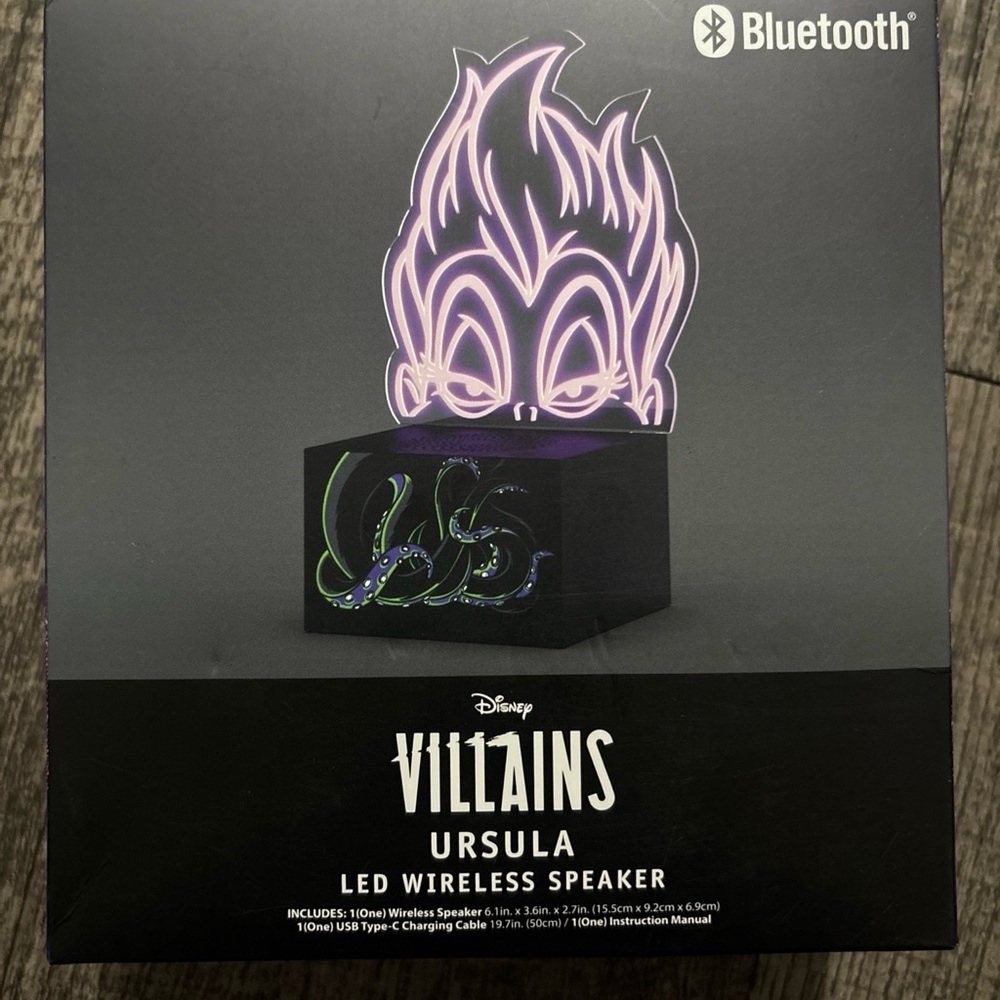 Disney Villains Ursula LED Wireless Speaker